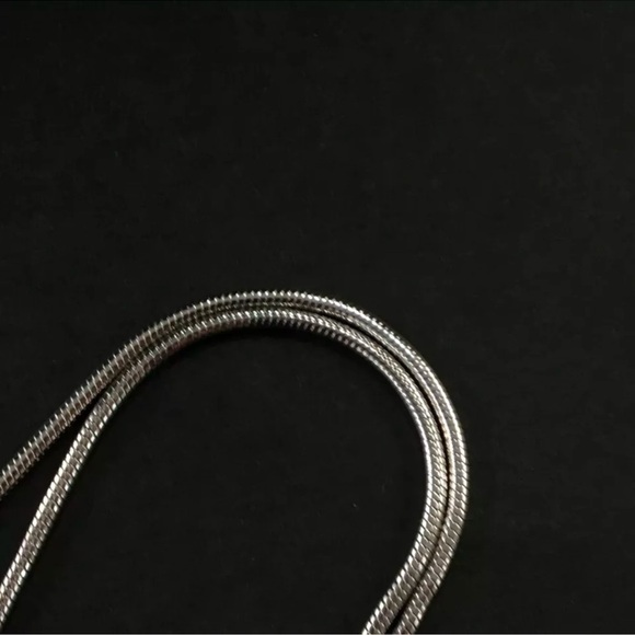 Dior Silver CD Logo Necklace Vintage - Picture 5 of 7